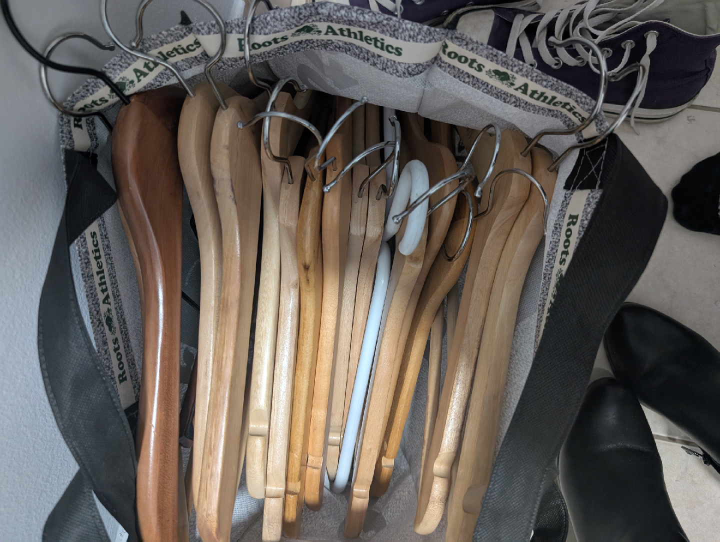 Set of Wooden Hangers