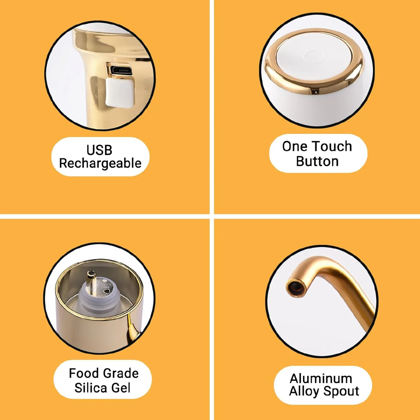 Electric Wine Aerator Dispenser Electric Smart Decanter image indicator(4)