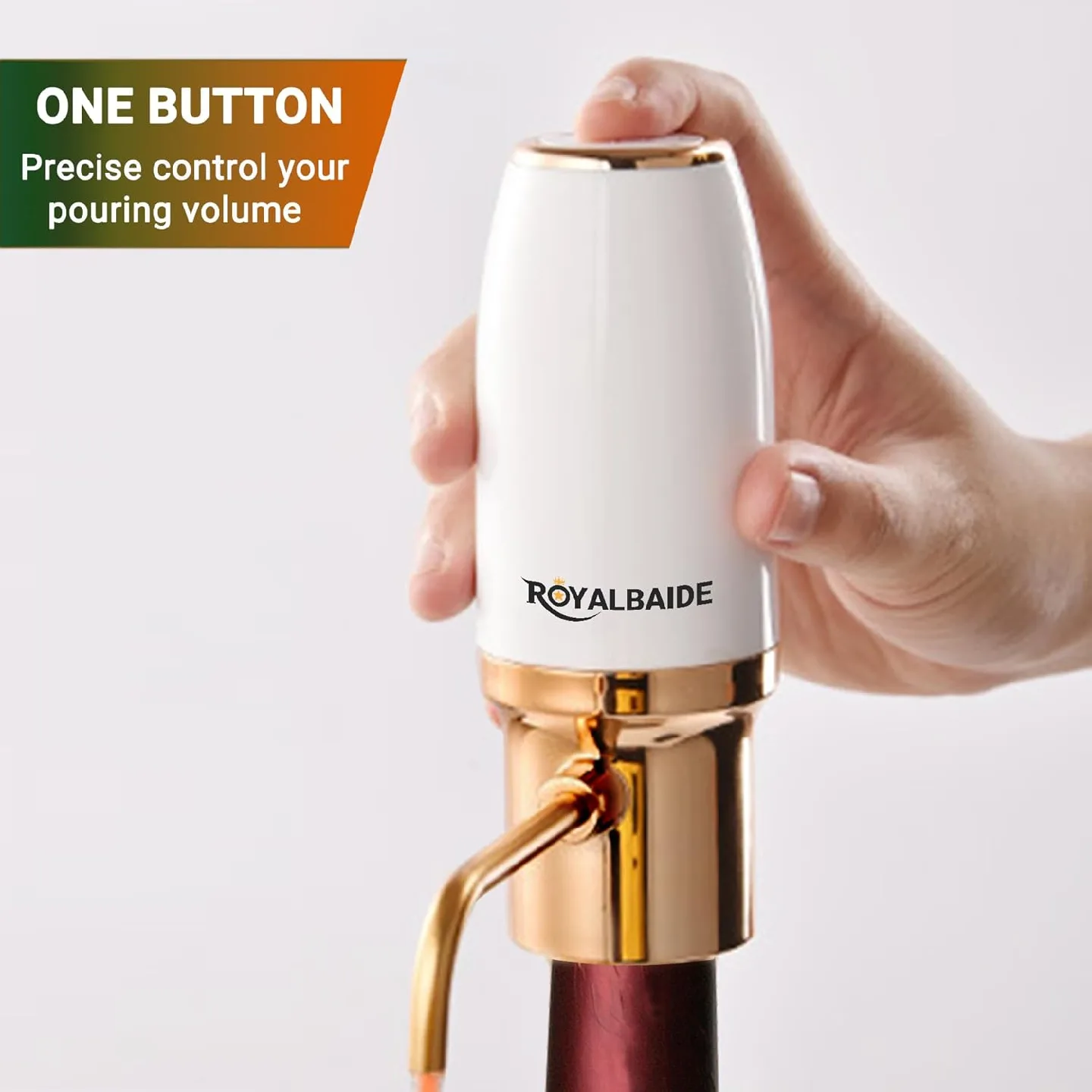 Electric Wine Aerator Dispenser Electric Smart Decanter image indicator(6)