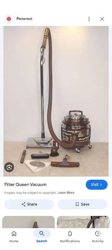 Vintage Filter Queen Vacuum Cleaner thumbnail