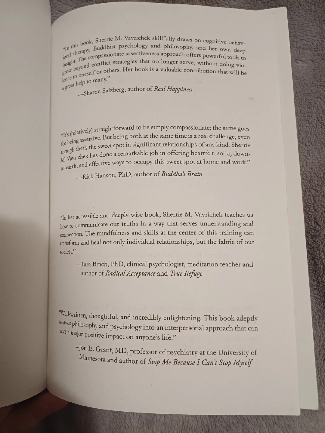 Book: The Guide to Compassionate Assertiveness by S. Vavrichek image indicator(3)
