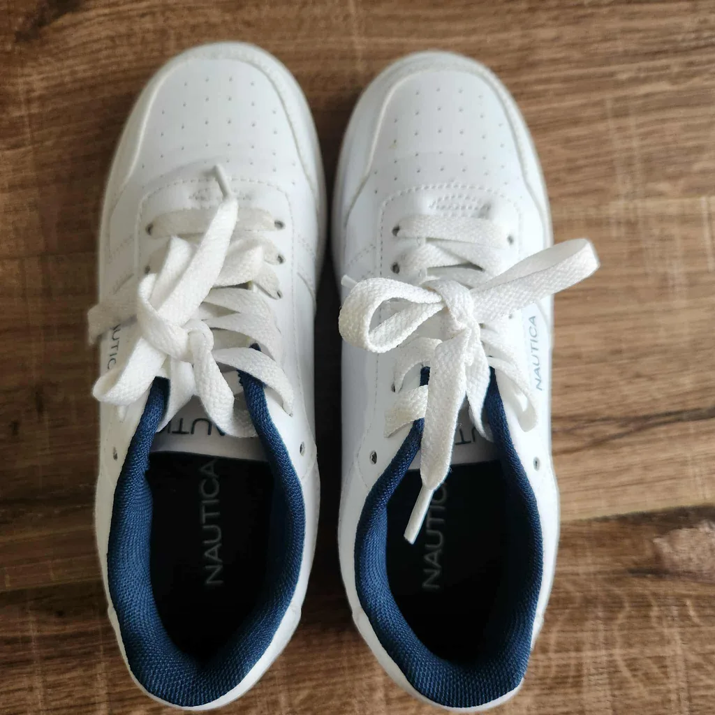 Nautica White Sneakers for KIDS - Size 9 inches image indicator(6)