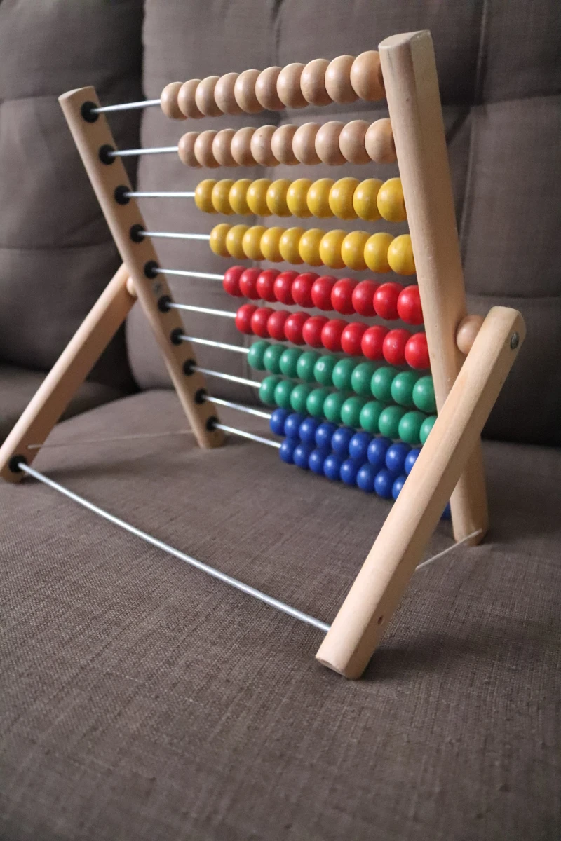 Children's abacus for learning - photo 3