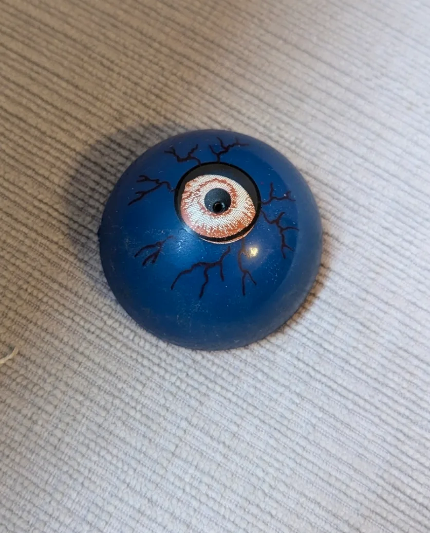 Blue Halloween Eyeball Toy thumbnail
