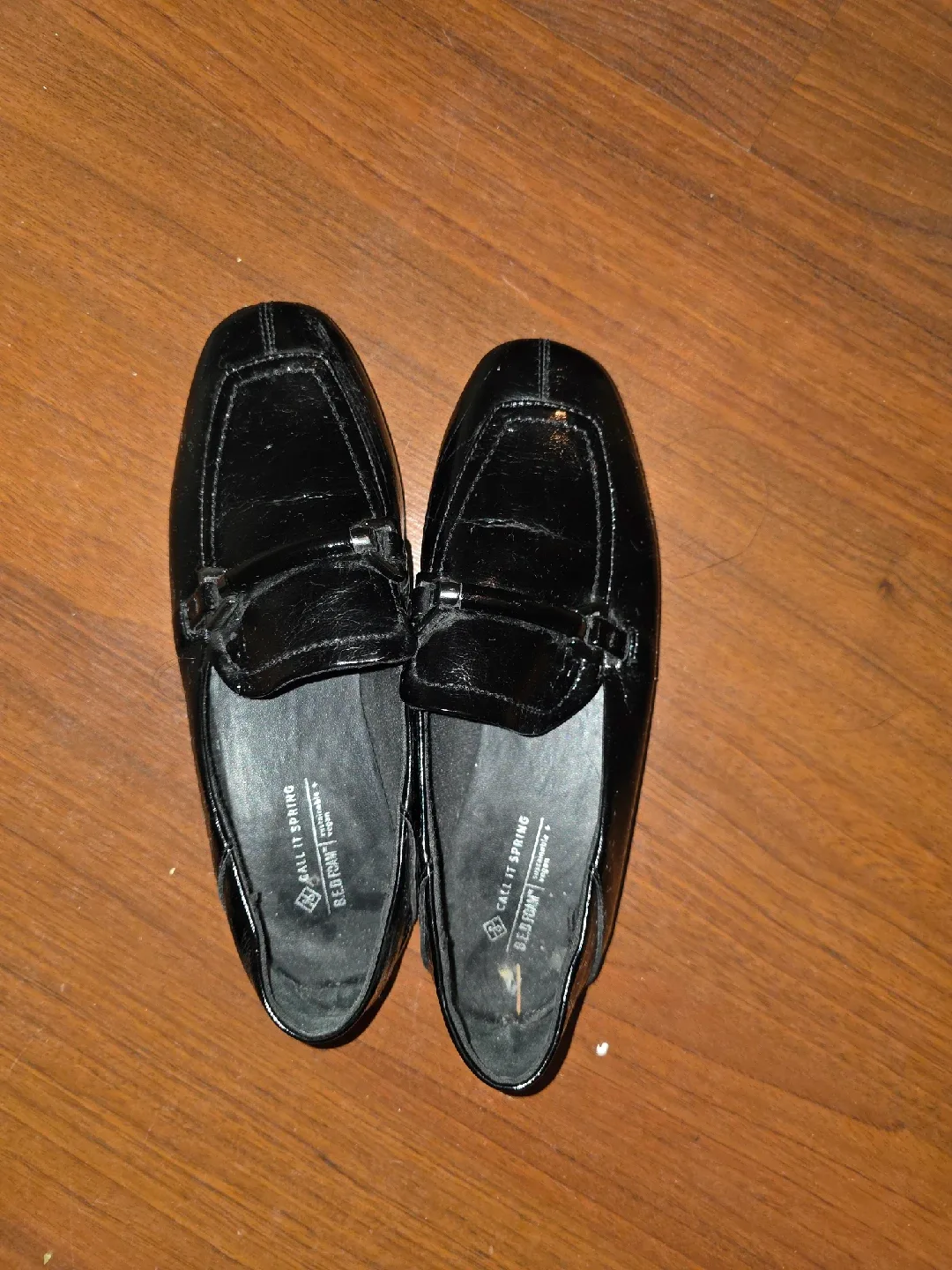 Call It Spring Black Flats - Size 8 thumbnail