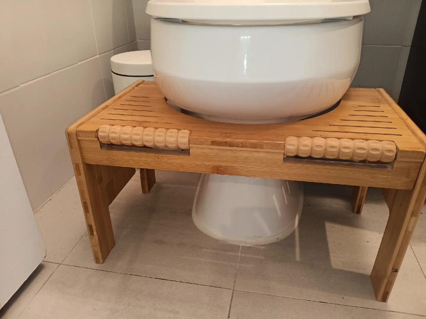 Bamboo Toilet Stool thumbnail