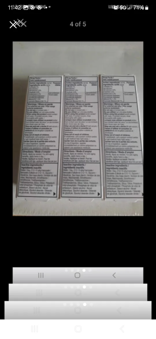 3 X La Roche Posay Anthelios Age Correct SPF50 +  Cream 50mL image indicator(4)