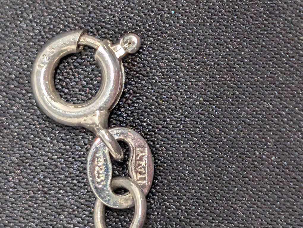 Sterling Silver 925 Rope Chain Italy 18" - photo 4