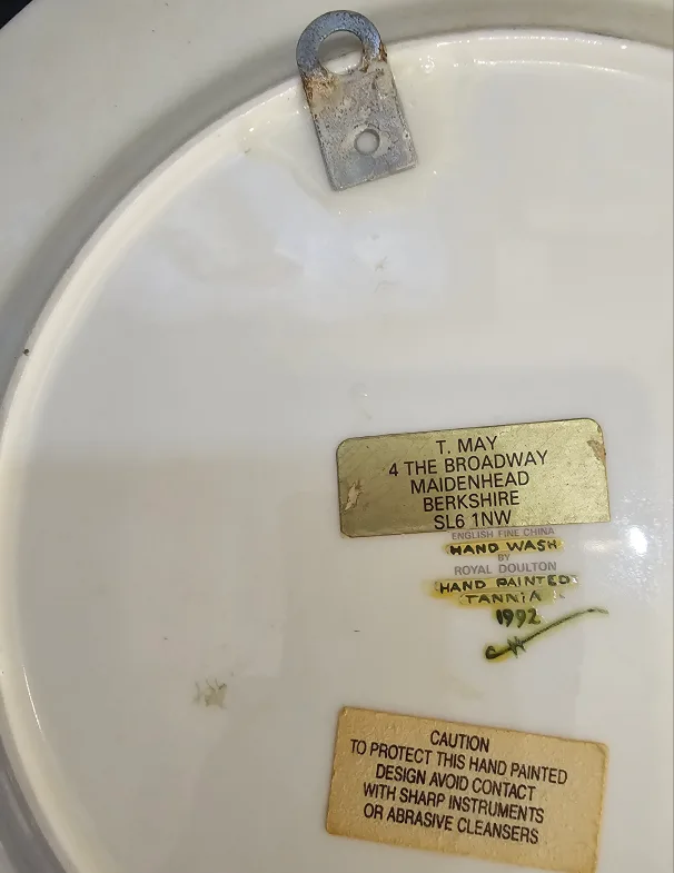 Vintage Kama Sutra Decorative Plate image indicator(7)