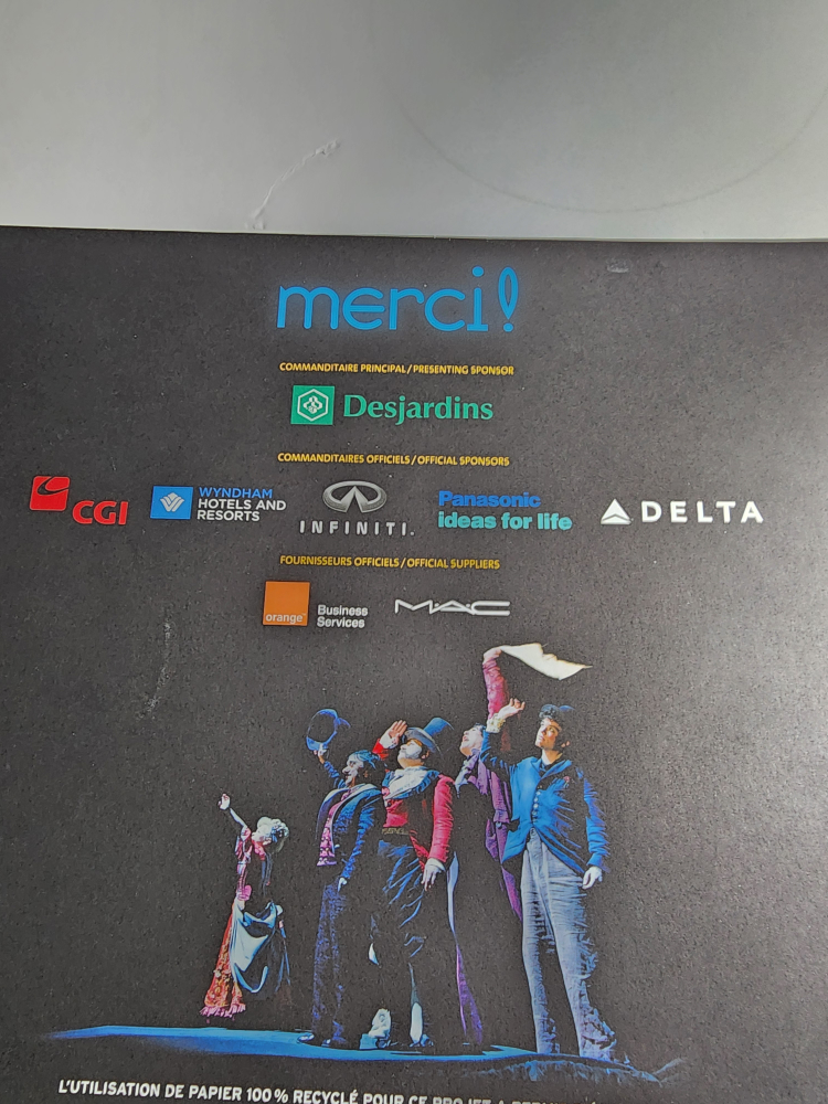 Cirque du Soleil - Corteo Program - photo 5