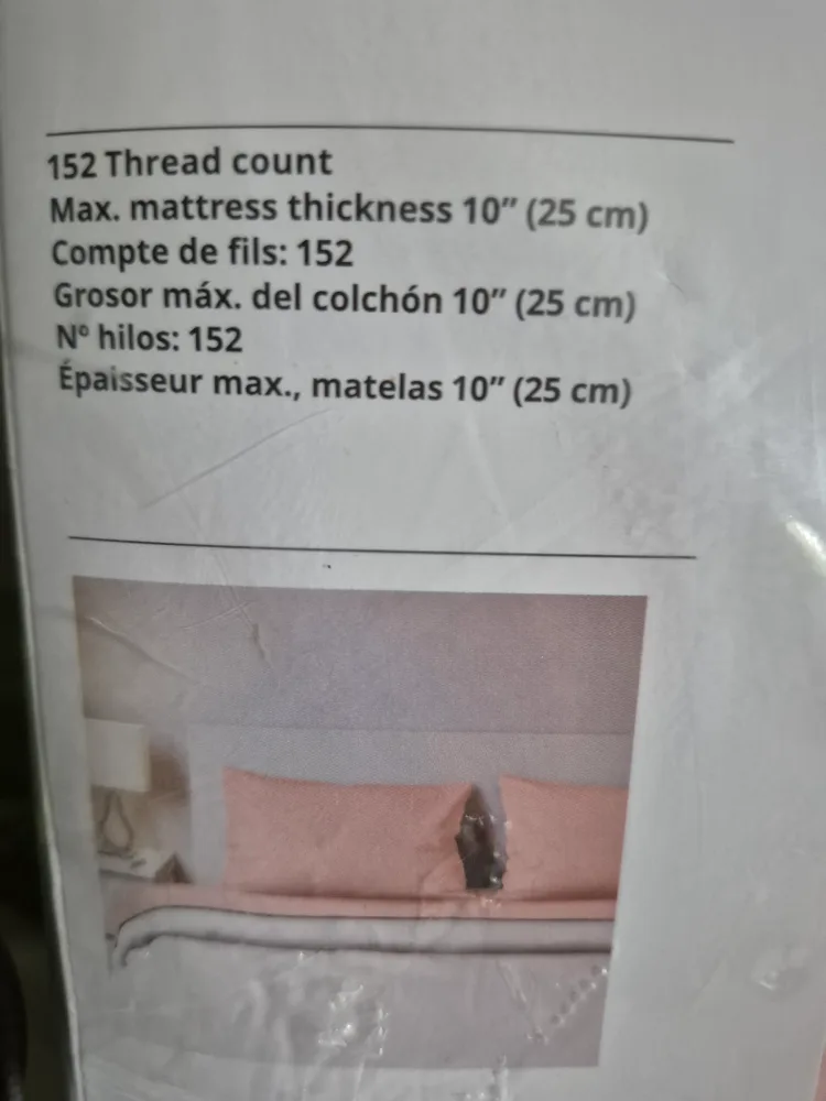New Dvala Queen Size Sheet Set - Pink image indicator(2)