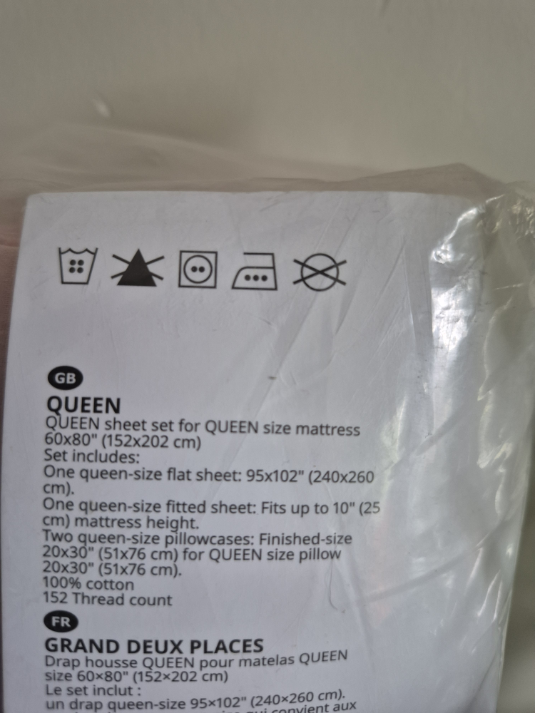 New Dvala Queen Size Sheet Set - Pink - photo 3