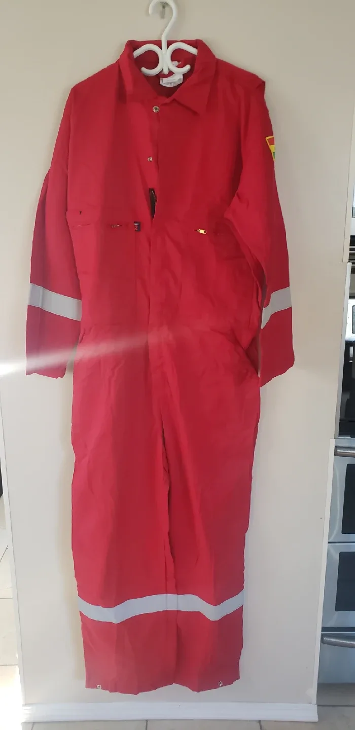 Wenaas Antiflame Red Coverall