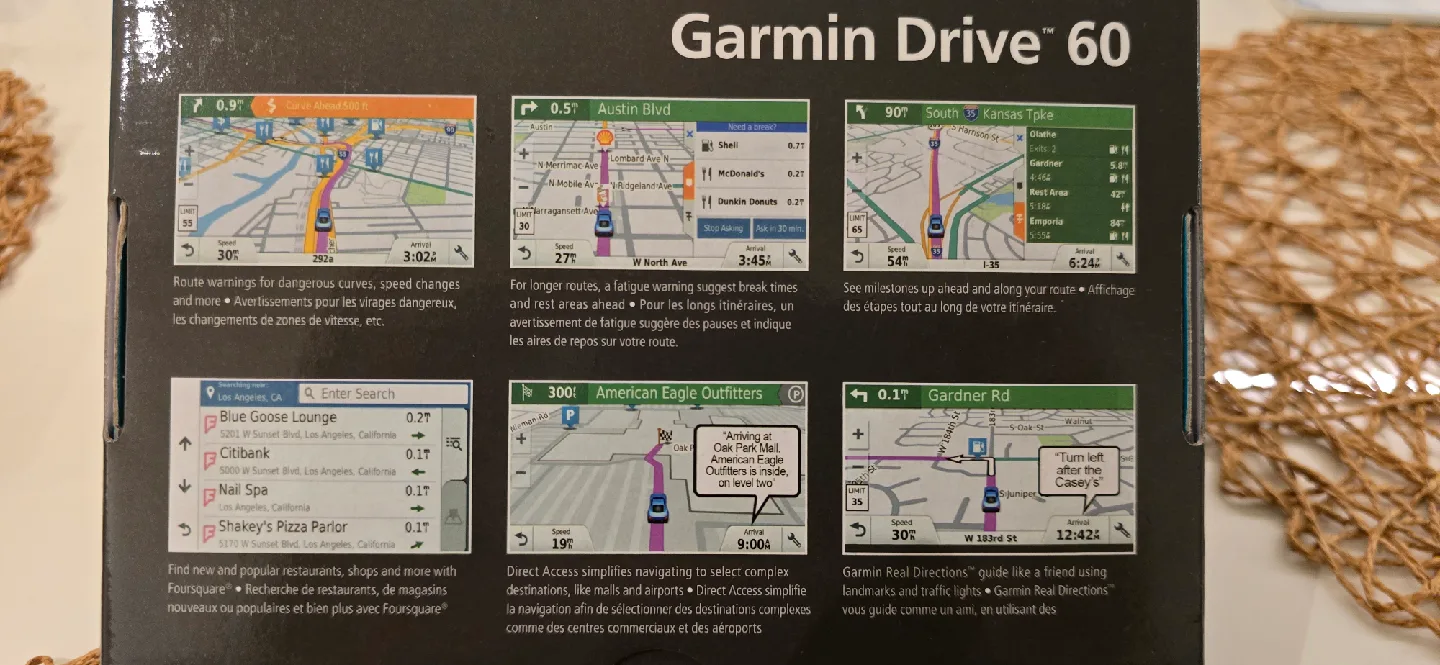 Garmin Drive 60 GPS Navigator - USA+CAN LM 6" image indicator(2)
