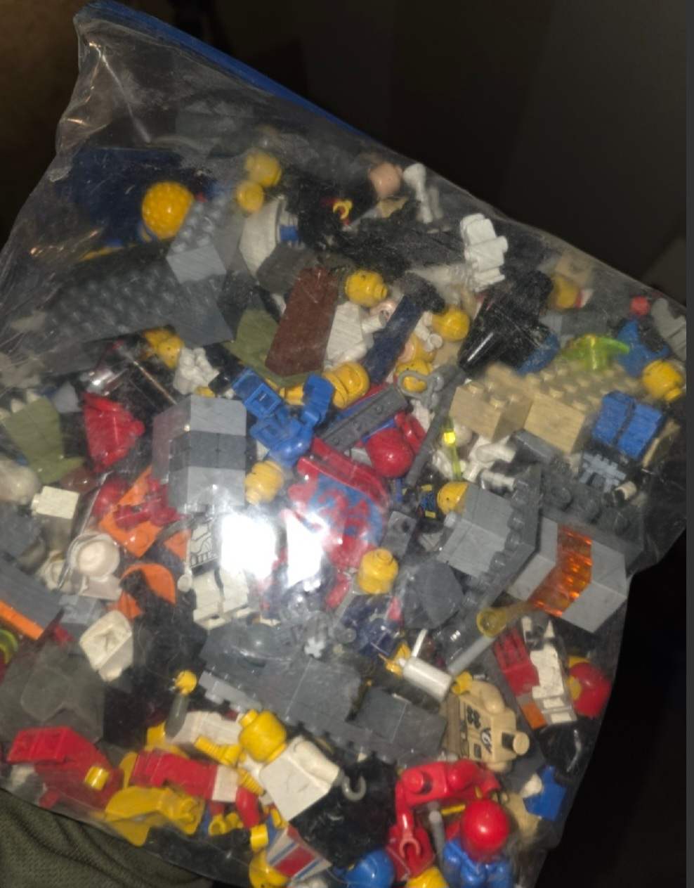 Lego Bricks and Minifigures Lot