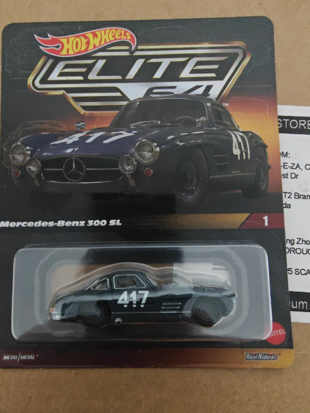 Hot Wheels Elite 64 Mercedes-Benz 300 SL thumbnail