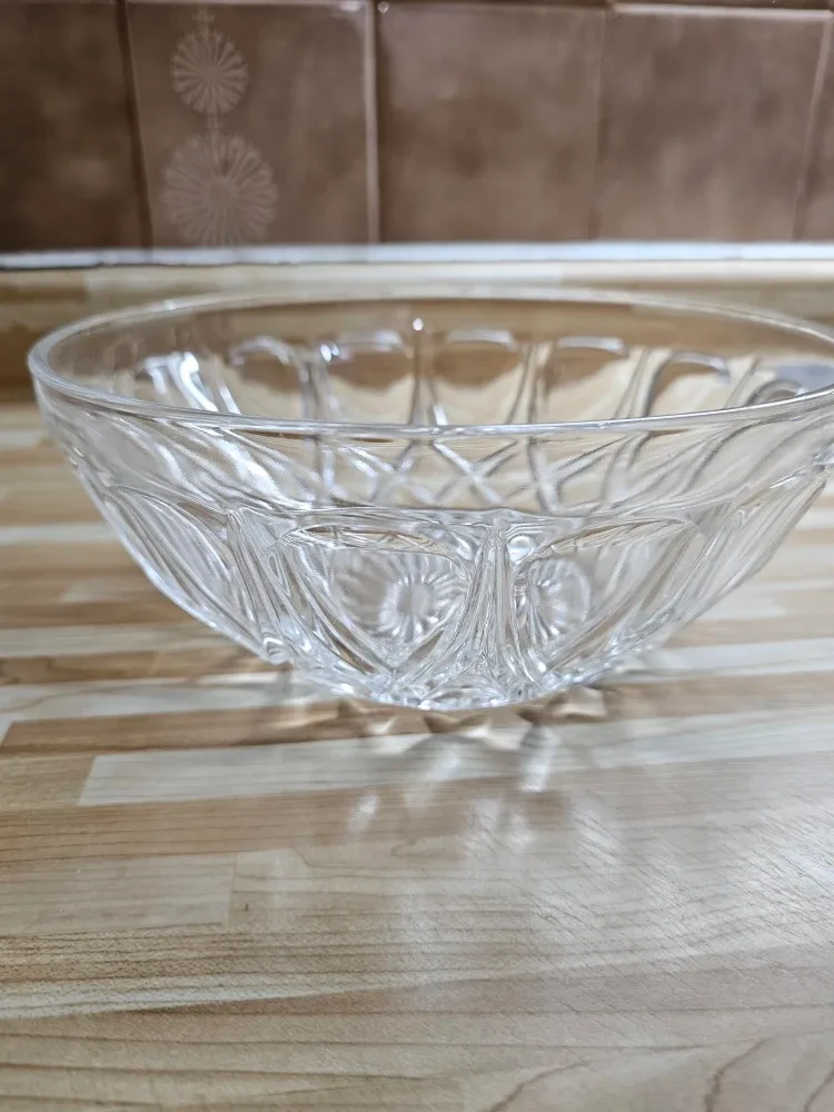 Clear Glass Bowl image indicator(2)