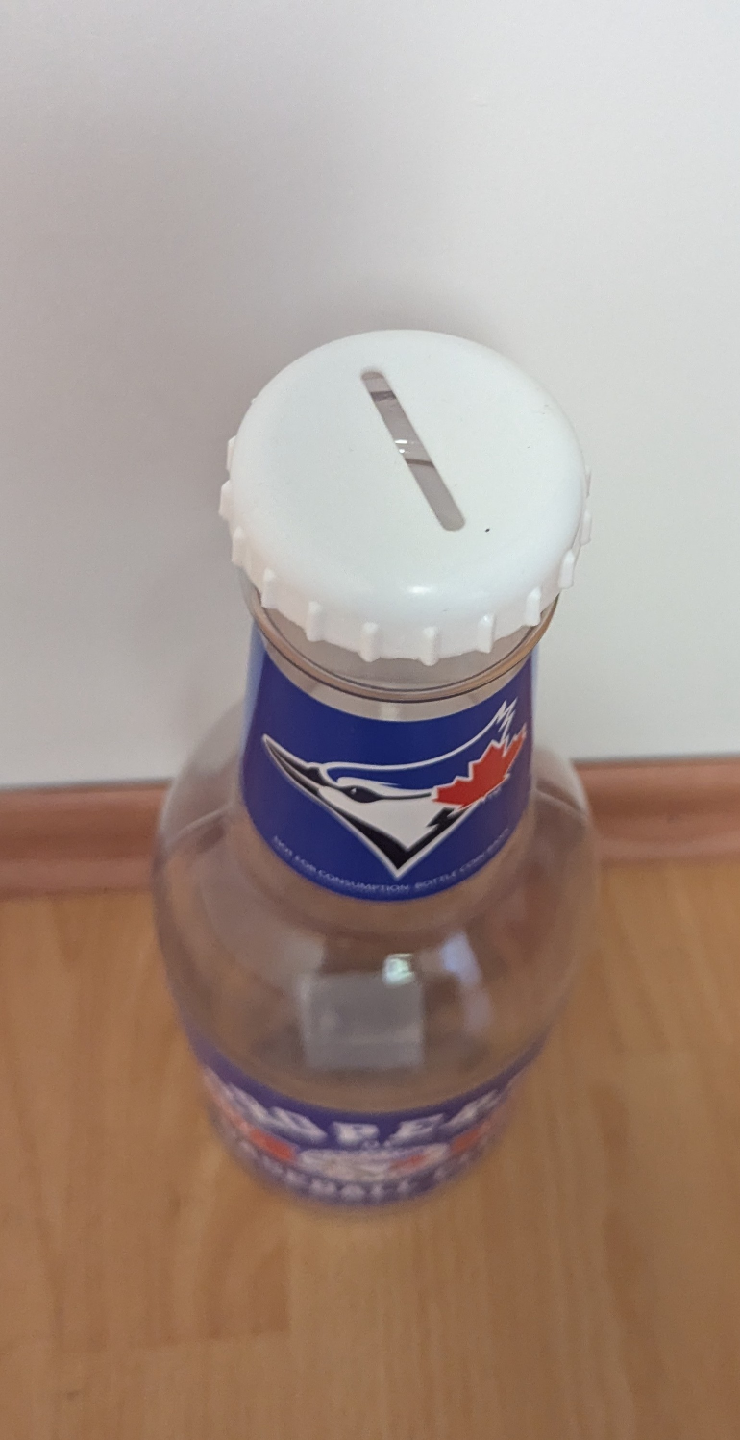 Toronto Blue Jays Bottle Coin Bank - photo 2