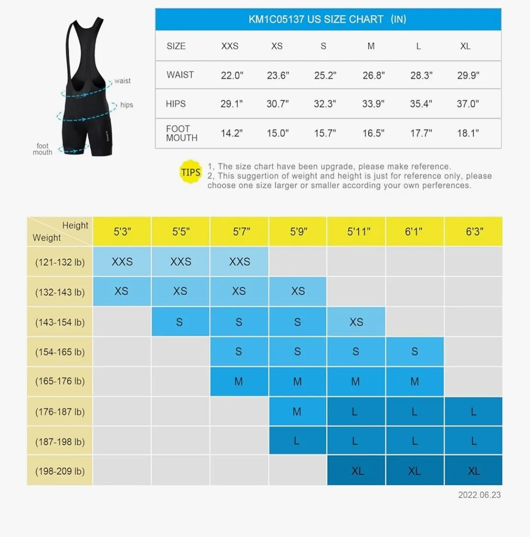 Santic Cycling Bib Shorts - Black (XL) image indicator(6)