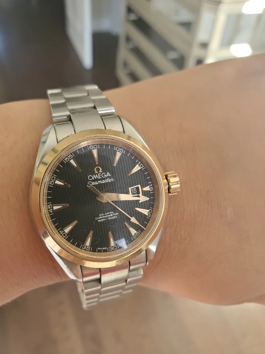 Omega Seamaster Co-Axial Chronometer Watch image indicator(8)