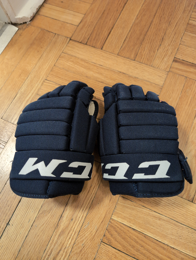 CCM Hockey Gloves JR 10"/26cm - Navy