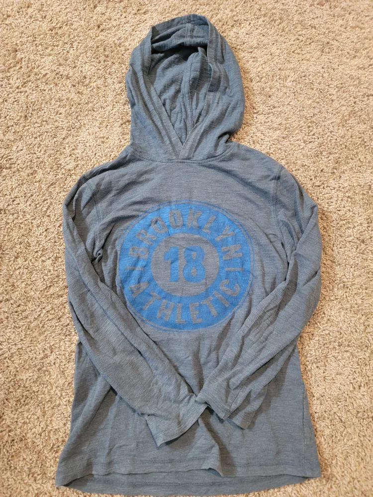 Brooklyn Athletics Hoodie - Gray blue thumbnail