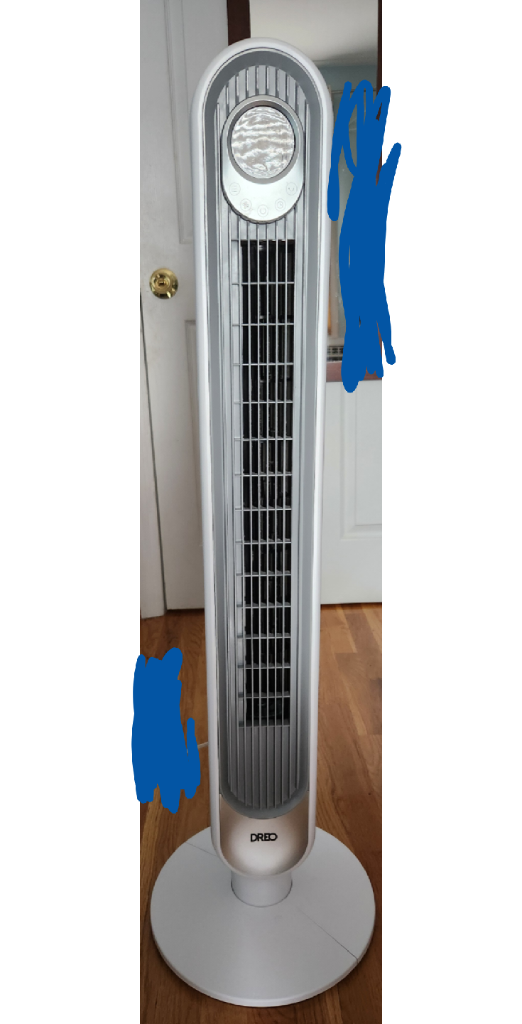 Dreo Tower Fan - White