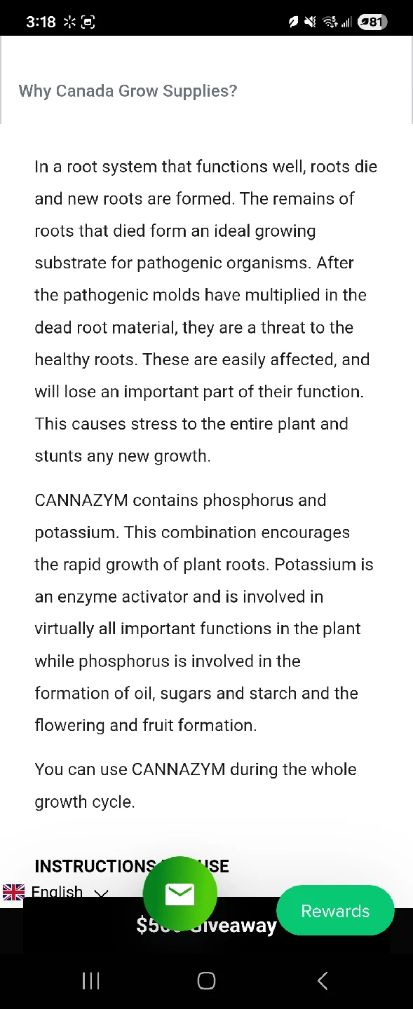 Canna Cannazym 1L Fertilizer - photo 2