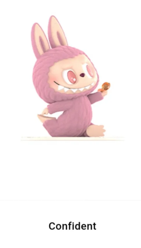 Labubu The Monsters Yoga - Confident/Open to Trade image indicator(2)