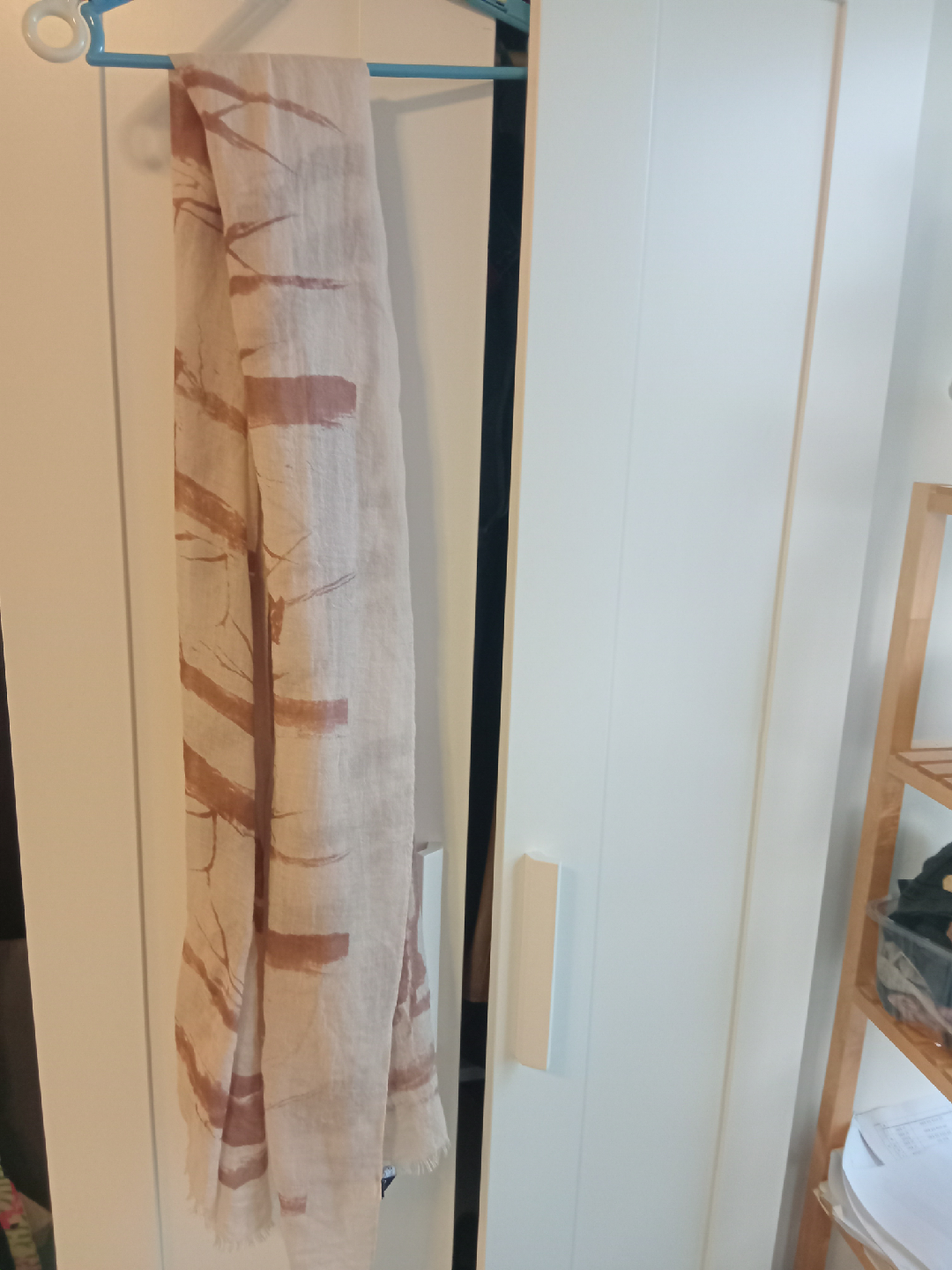 Neutral Pattern Scarf