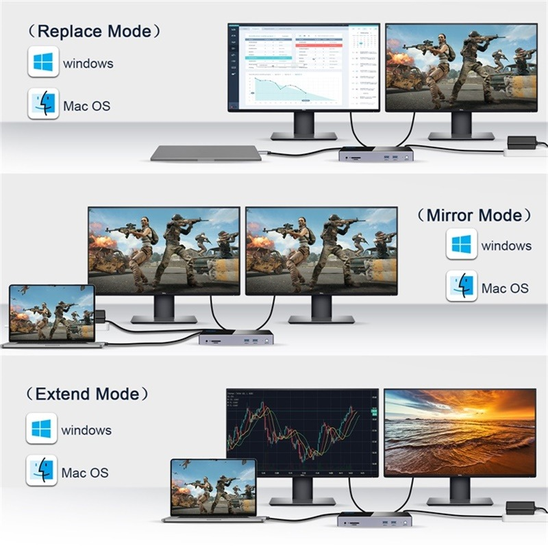 QGeeM USB 3.0 Docking Station - photo 3
