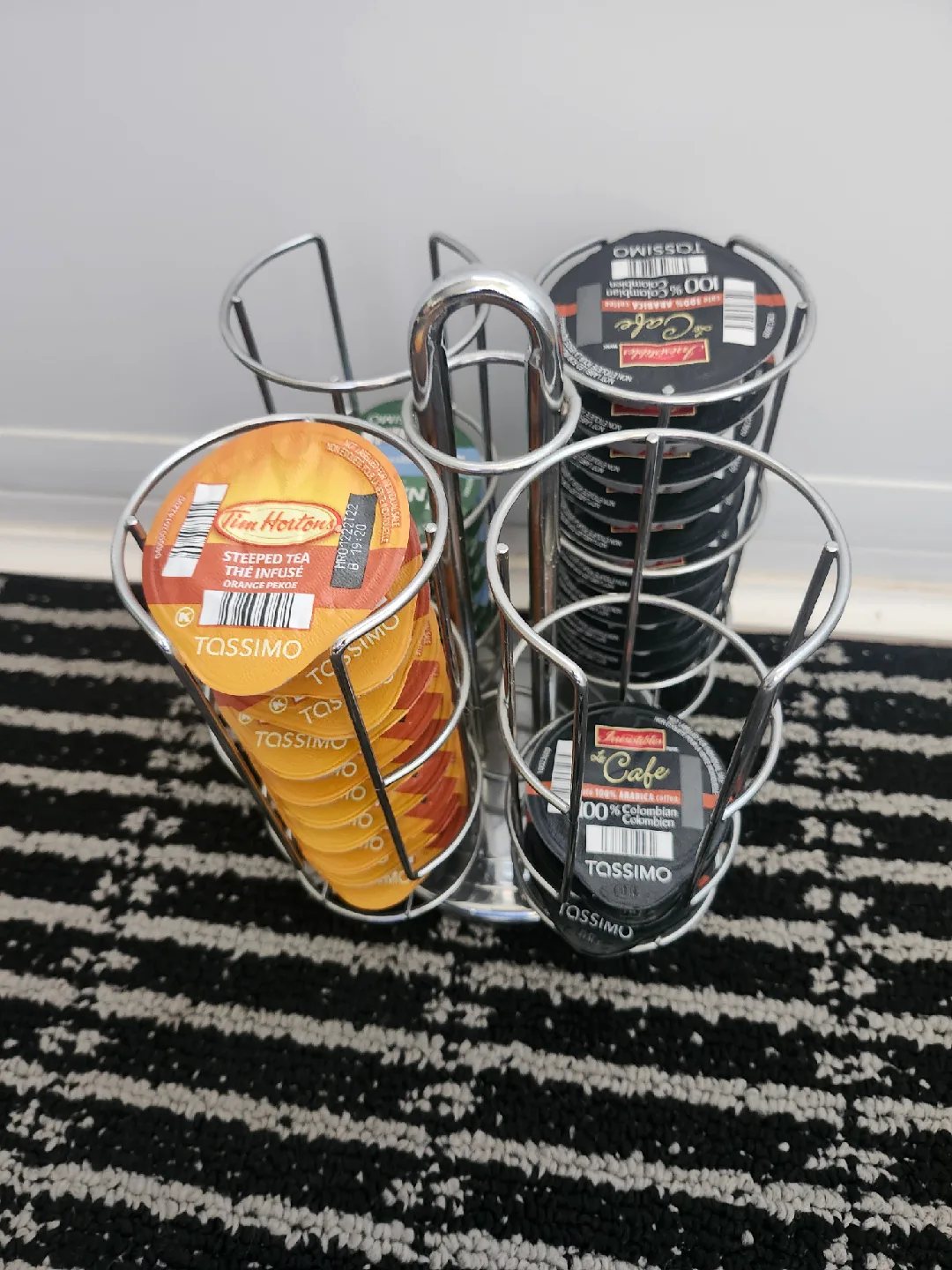 Tassimo Coffee & Tea Pods With Rotating Stand thumbnail