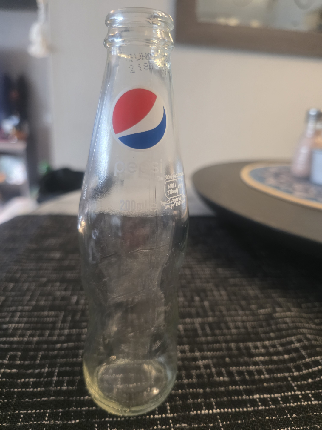 Vintage Pepsi Glass Bottle - 200ml
