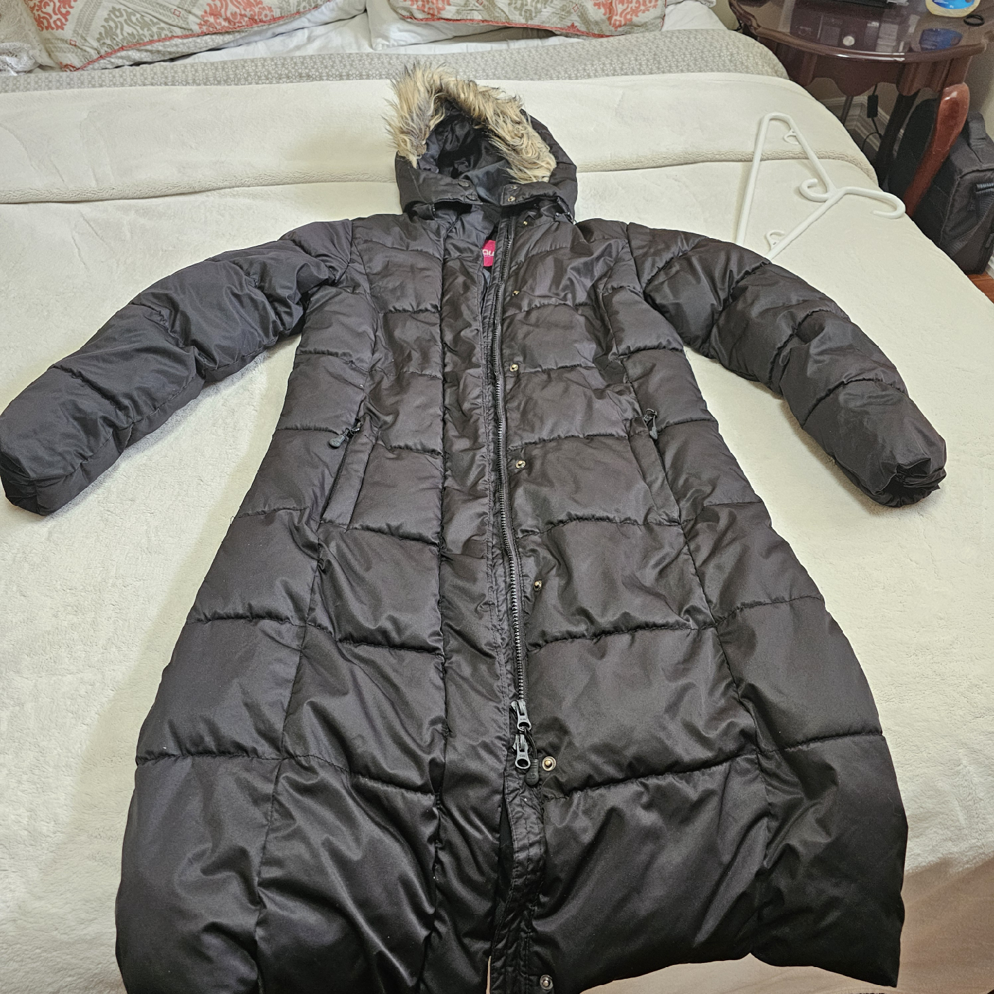 Hot Paws Ladies Black Winter Coat - Size S - photo 2