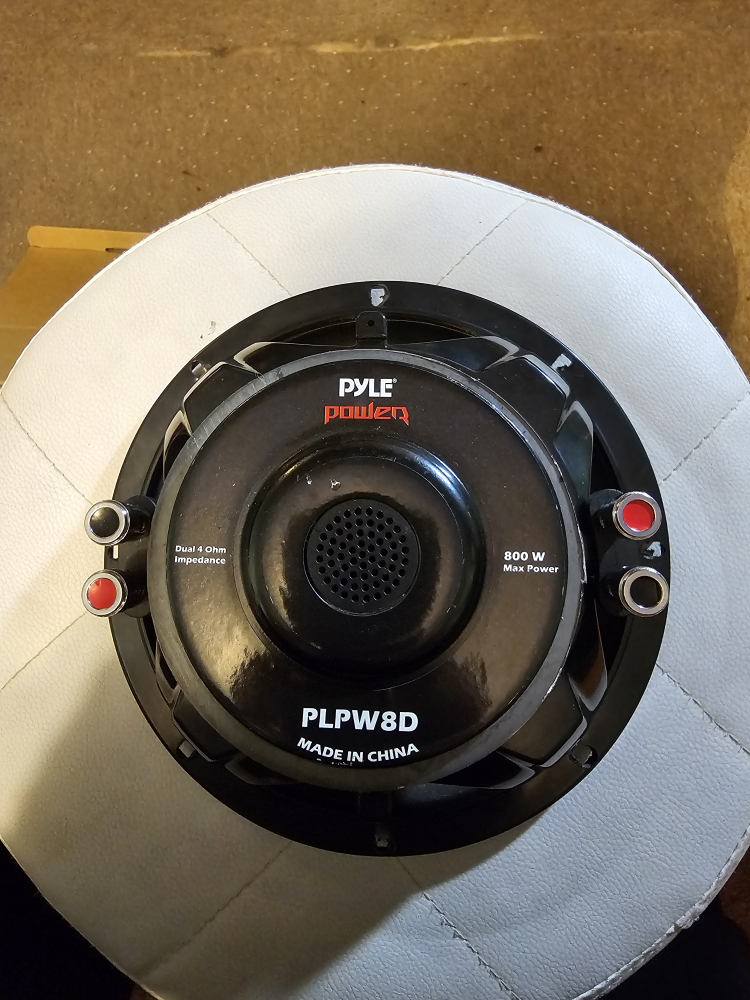 Pyle PLPW8D 8" 800W Dual 4 Ohm Subwoofer - photo 2