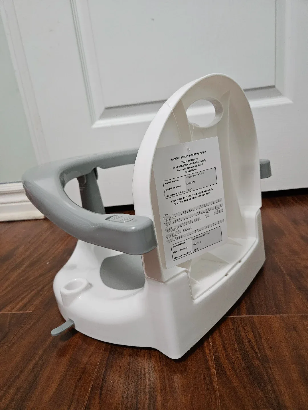 Foldable Baby Bath Ring Seat - NEW WITH TAG image indicator(2)