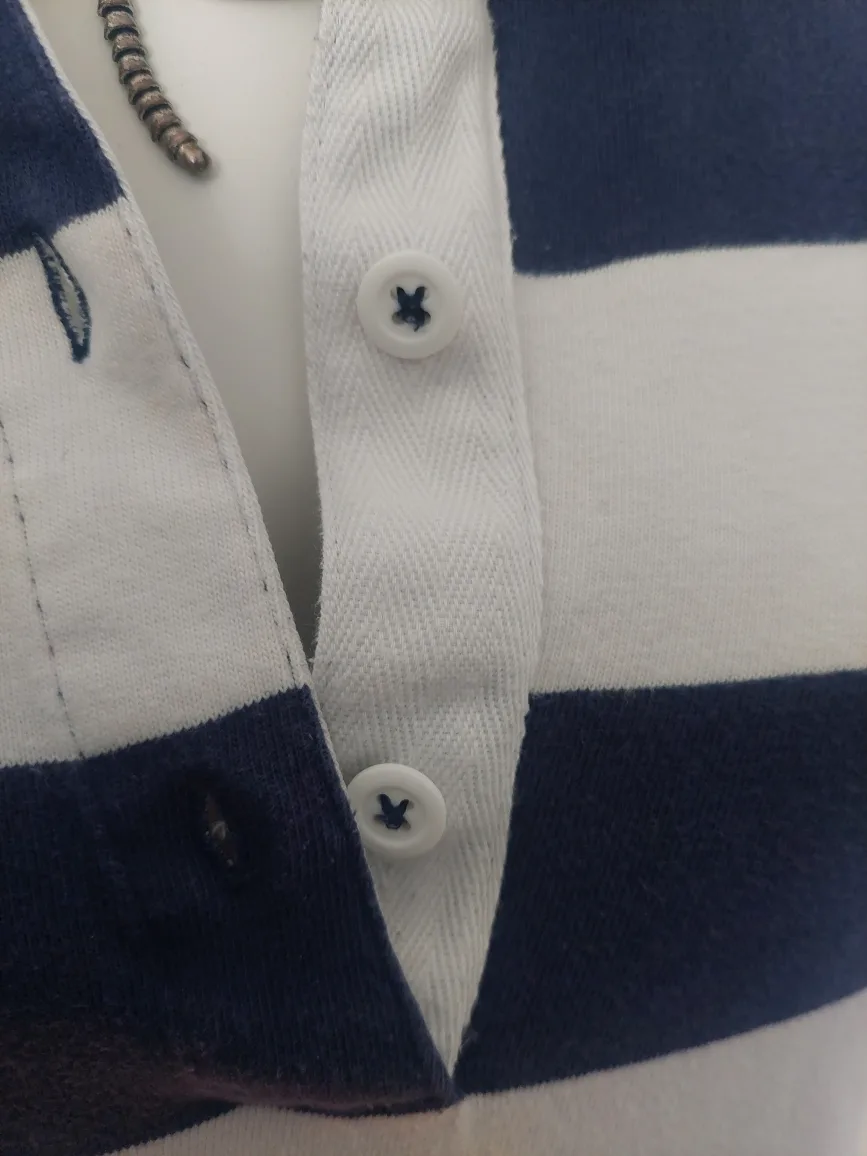 Joe Fresh Striped Rugby Dress - Size S image indicator(6)