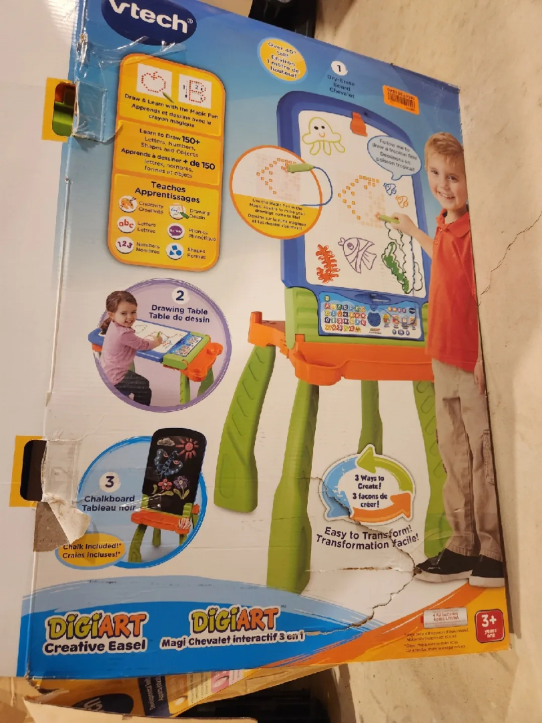 VTech DigiArt Creative Easel - Like New! thumbnail