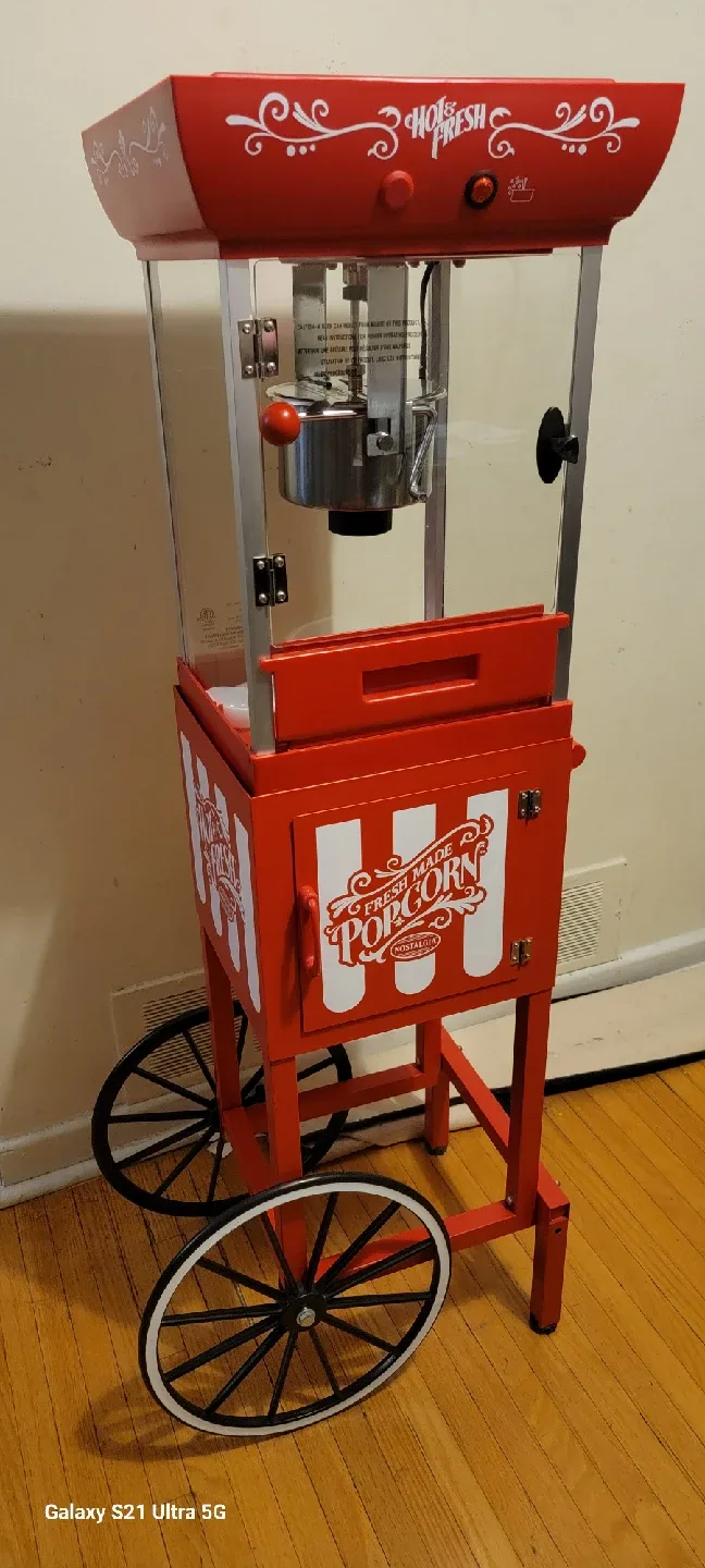 Popcorn Cart - Floor Model