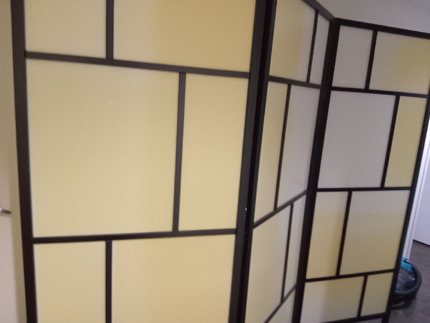 Folding Room Divider Screen - 3 Panel