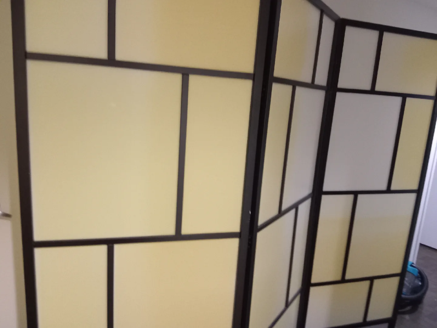 Folding Room Divider Screen - 3 Panel thumbnail