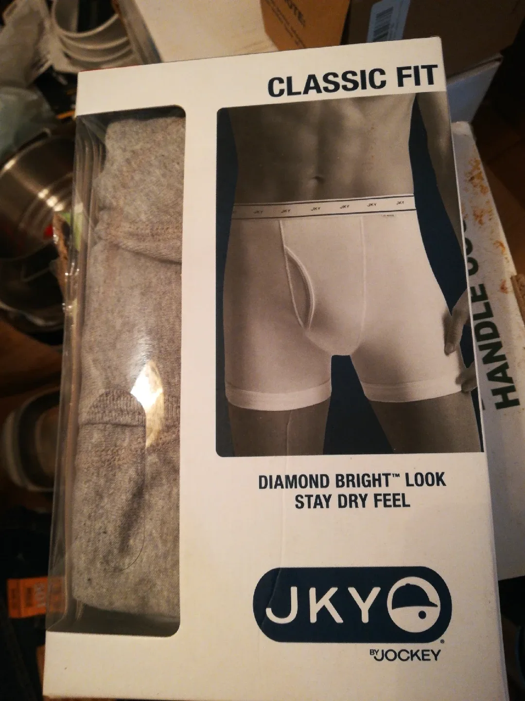New JKY by Jockey Classic Fit Boxer Briefs XL