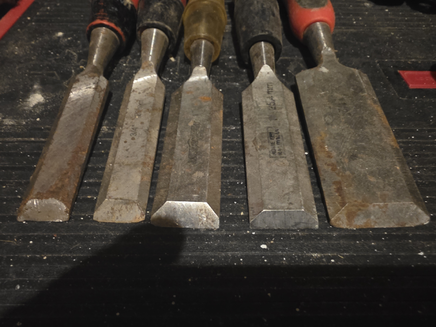 Set of 5 Assorted Chisels - photo 2