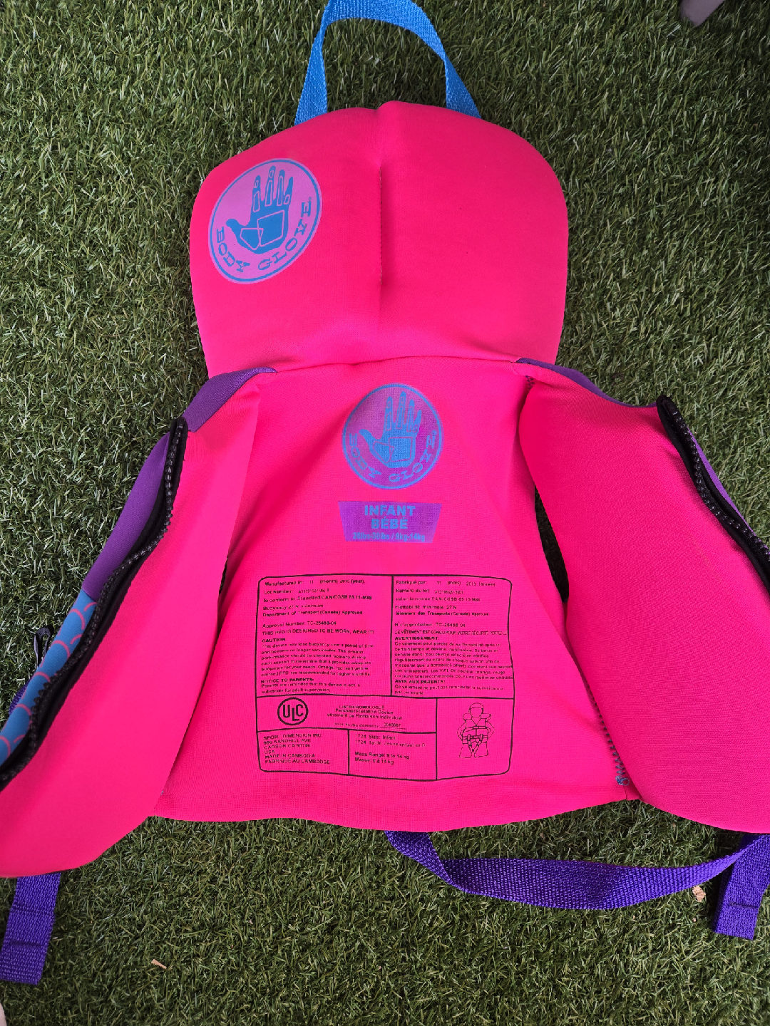 Near mint condition. Kids toddlers life jacket - photo 4