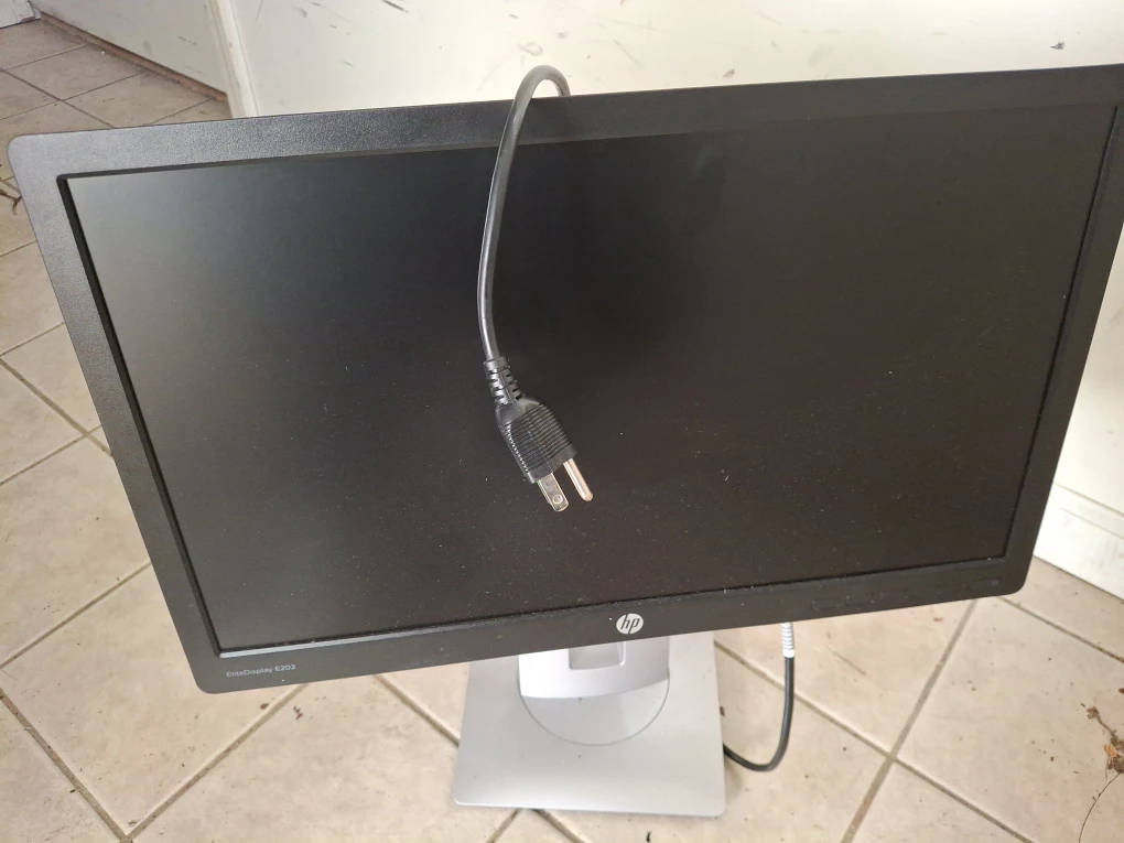 HP EliteDisplay E202 20" HD+ 1600 x 900 60 Hz VGA HDMI  Monitor - photo 4