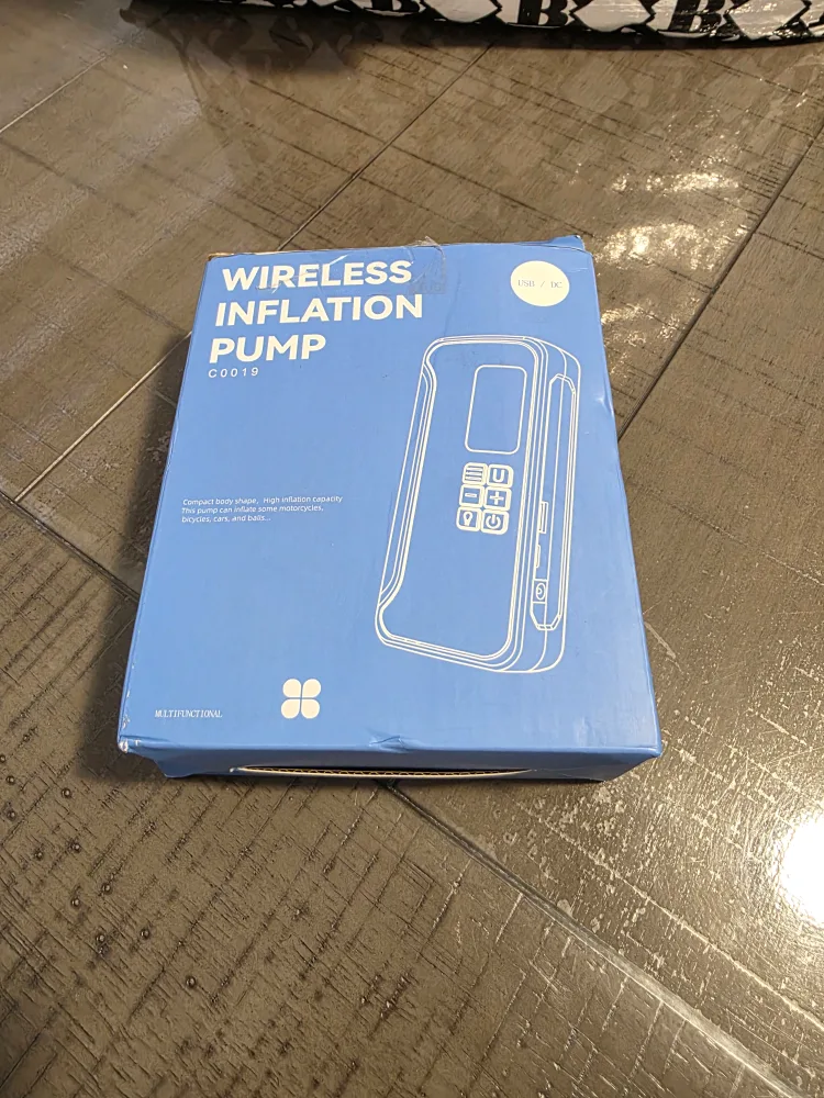 Wireless Inflation Pump C0019 - New in Box! image indicator(5)