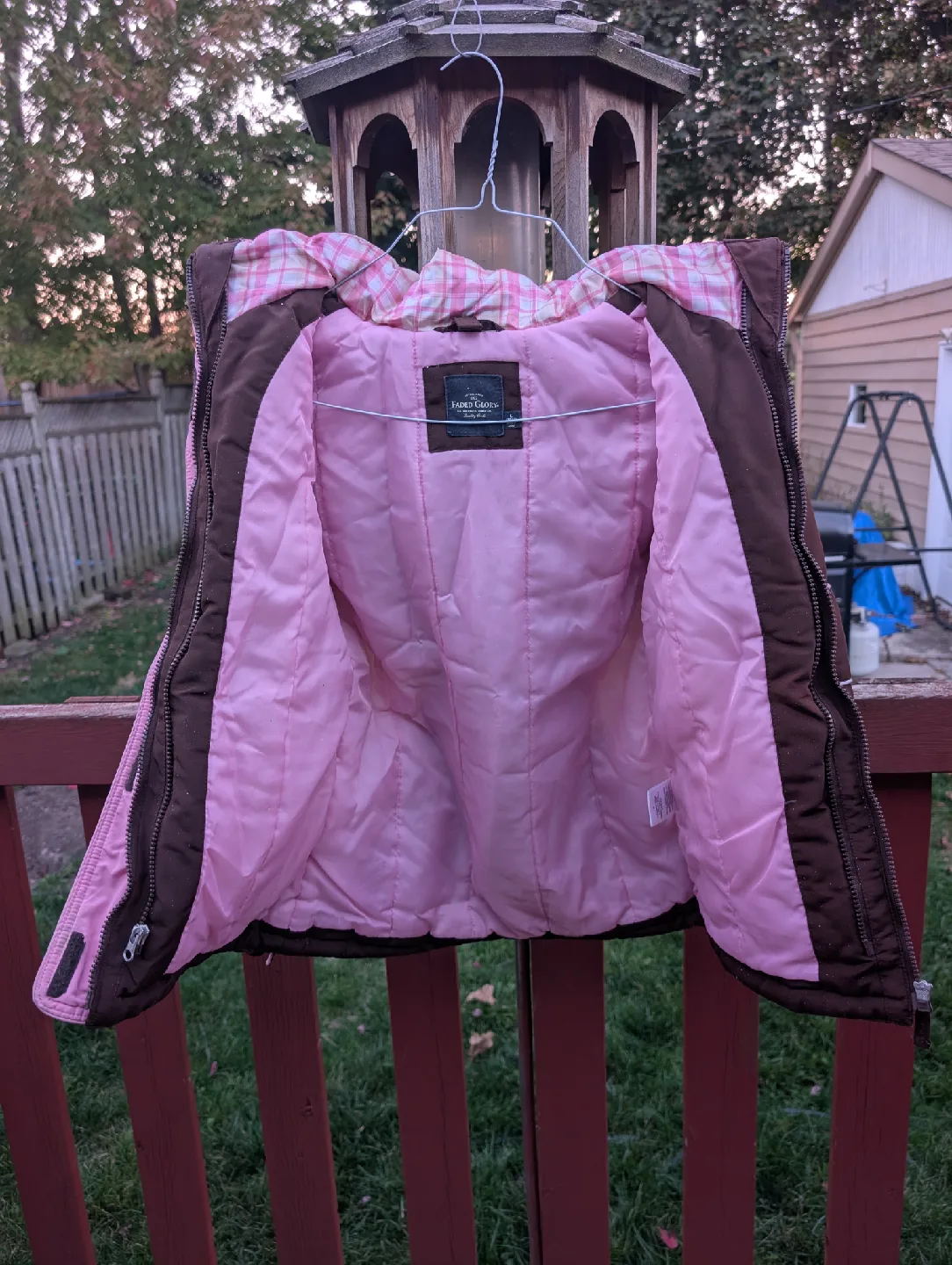 Girls sz lg winter jacket image indicator(3)