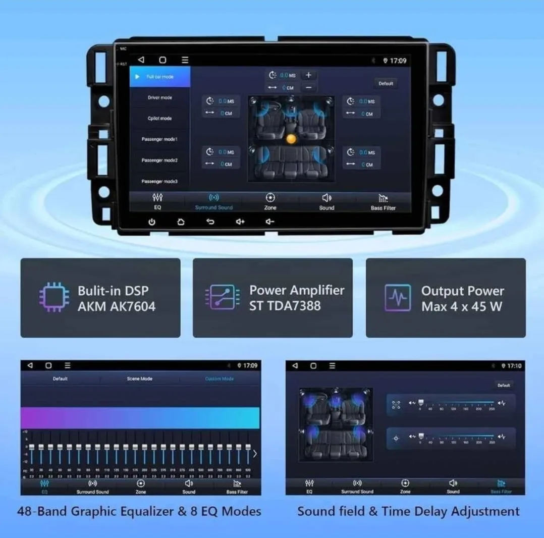 Car Stereo Radio for Chevrolet GMC image indicator(3)