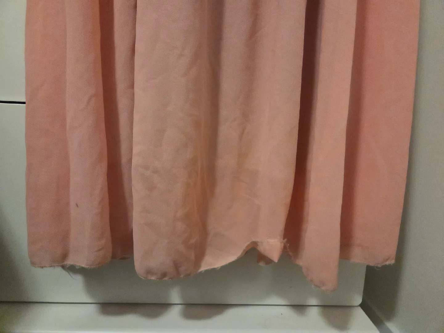 Lace Top Peach Maxi Dress image indicator(3)