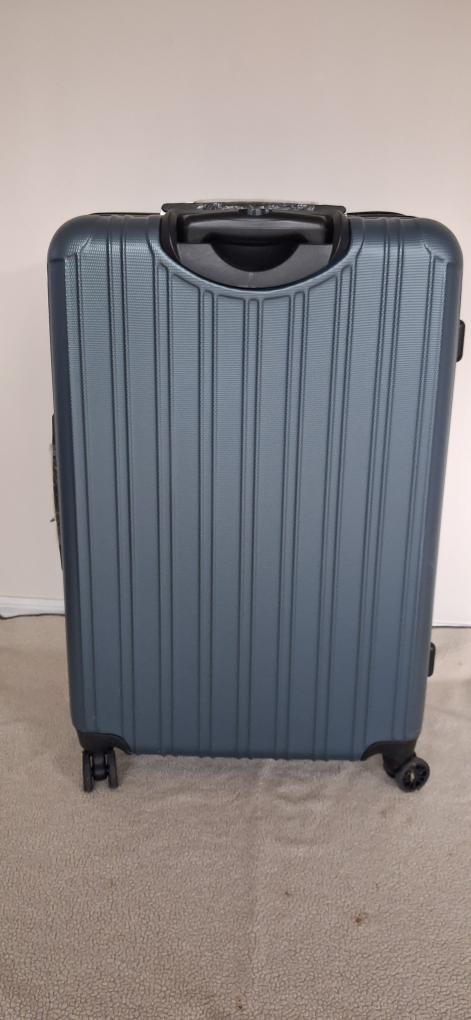 Hard Shell Carry-On Luggage - Blue - photo 2